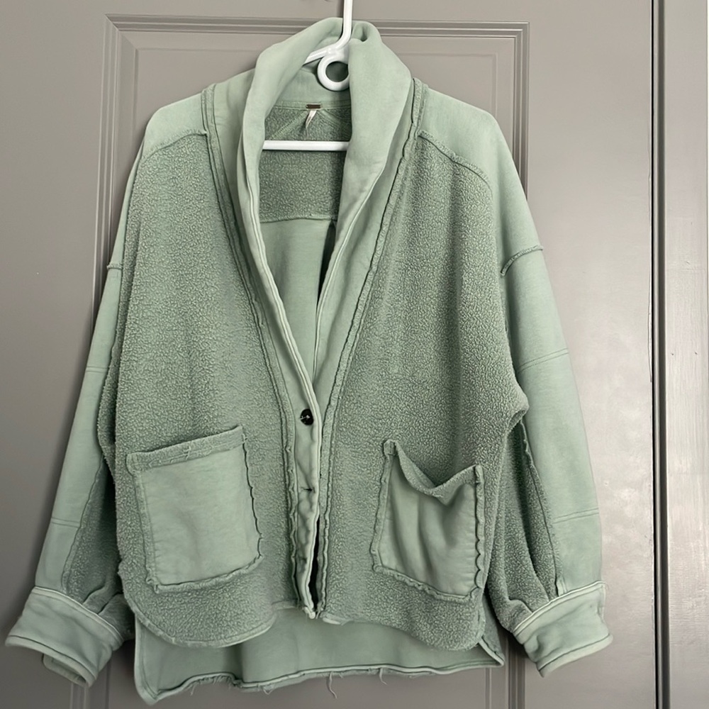 Free people oversized shacket